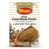 Shan Garam Masala Powder ( Zafrani) by Shan Ground Spices — front view showing product label and branding, studio product photo on white background