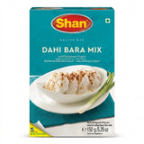 Shan Dahi Bara Mix by Shan Ground Spices — front view showing product label and branding, studio product photo on white background