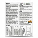 Shan Pakora Bhajiya Recipe Mix by Shan Ground Spices — back view showing ingredients and product details, studio product photo on white background