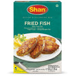 Shan Fried Fish Masala Mix by Shan Ground Spices — front view showing product label and branding, studio product photo on white background