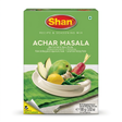 Shan Achar Masala by Shan Ground Spices — front view showing product label and branding, studio product photo on white background