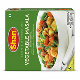 Shan Vegetable Curry Masala Mix by Shan Ground Spices — front view showing product label and branding, studio product photo on white background