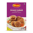 Shan Shami Kebab Masala Mix by Shan Ground Spices — front view showing product label and branding, studio product photo on white background