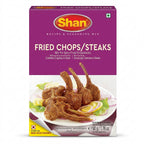 Shan Chops/Steaks Masala Mix by Shan Ground Spices — front view showing product label and branding, studio product photo on white background