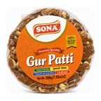 Sona Gur Patti 200g by Sona Sweets — front view showing product label and branding, studio product photo on white background