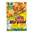 Laziza Biryani Masala Mix 100g by Laziza Ground Spices — front view showing product label and branding, studio product photo on white background