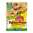 Laziza Yakhni Pulao Masala Mix 100g by Laziza Ground Spices — front view showing product label and branding, studio product photo on white background