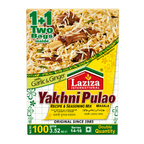 Laziza Yakhni Pulao Masala Mix 100g by Laziza Ground Spices — front view showing product label and branding, studio product photo on white background