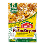Laziza Delhi Pulao Biryani Masala Mix 100g by Laziza Ground Spices — front view showing product label and branding, studio product photo on white background