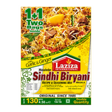 Laziza Sindhi Biryani Mix 130g by Laziza Ground Spices — front view showing product label and branding, studio product photo on white background