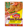 Laziza Shami Kebab Masala Mix 100g by Laziza Ground Spices — front view showing product label and branding, studio product photo on white background