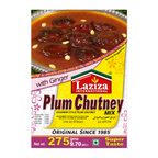 Laziza Plum Chutney 275g by Laziza Ready Mixes — front view showing product label and branding, studio product photo on white background