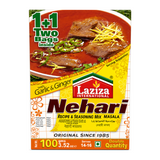Laziza Nihari Curry Masala Mix 100g by Laziza Ground Spices — front view showing product label and branding, studio product photo on white background