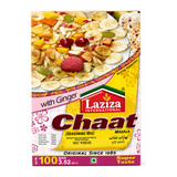 Laziza Chat Masala Mix 100g by Laziza Ground Spices — front view showing product label and branding, studio product photo on white background