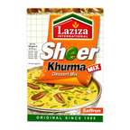 Laziza Kesar Sheer Khurma Mix 160g by Laziza Ready Mixes — front view showing product label and branding, studio product photo on white background