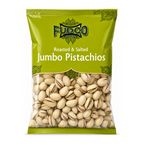 Fudco Jumbo Roasted And Salted Pistachio 200g by Fudco Dry Fruits & Nuts — front view showing product label and branding, studio product photo on white background
