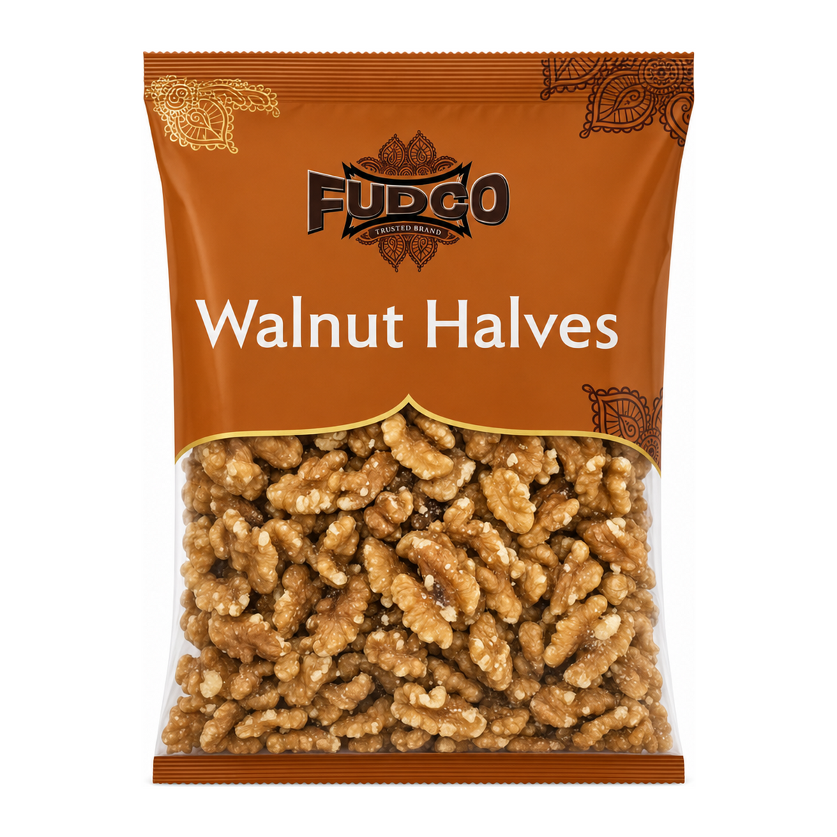 Fudco Extra Light Walnut Halves 175g by Fudco Dry Fruits & Nuts — front view showing product label and branding, studio product photo on white background