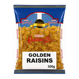 Variety Golden Raisins 300g by Variety Dry Fruits & Nuts — front view showing product label and branding, studio product photo on white background