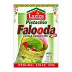 Laziza Pistachio Falooda Instant Mix 200g by Laziza Ready Mixes — front view showing product label and branding, studio product photo on white background
