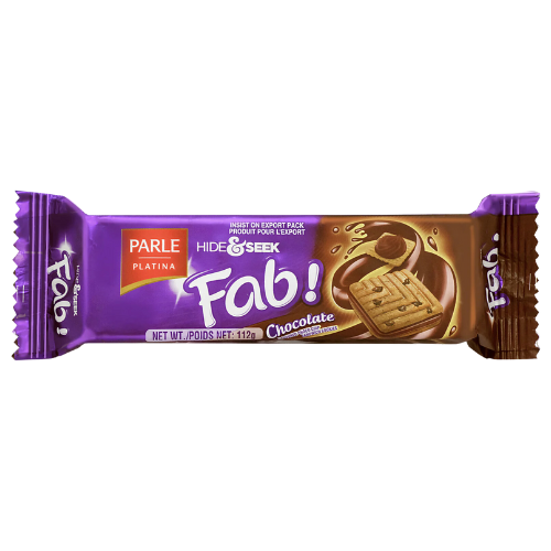Parle Hide & Seek Fab Chocolate Biscuits 112g