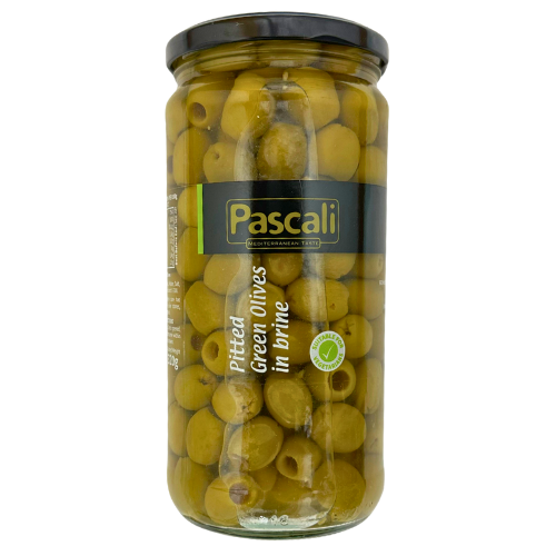 Pascali Green Olives In Brine 665g