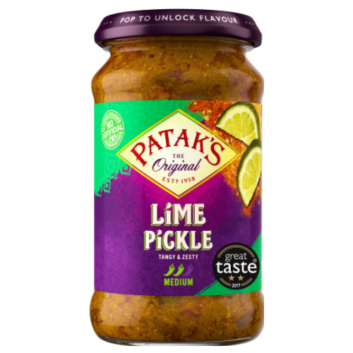 Pataks Medium Lime Pickle 283g