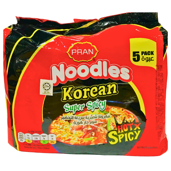 Pran Korean Super Spicy Noodles