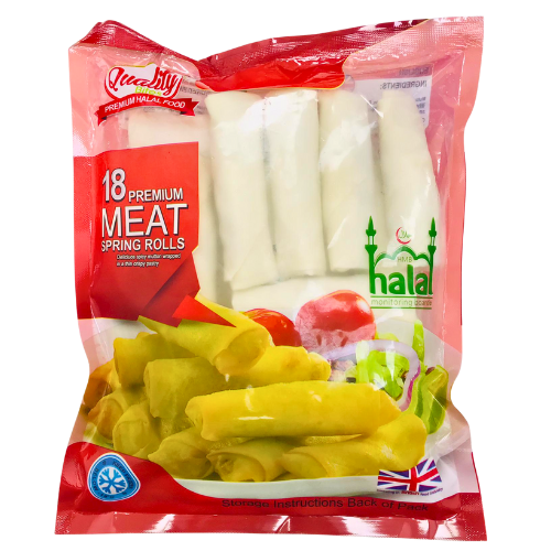 Quality Bites Frozen Meat Spring Rolls