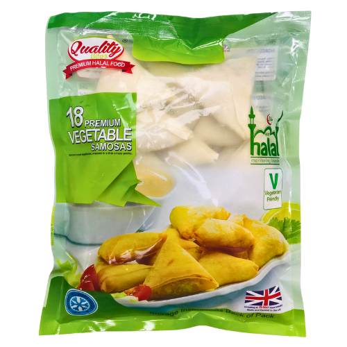 Quality Bites Frozen Vegetable Samosas