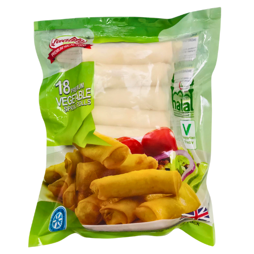 Quality Bites Frozen Vegetable Spring Rolls