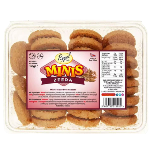 Regal Jeera Biscuits 18 pcs