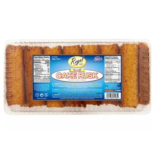 Regal Sauf Cake Rusk 28pcs