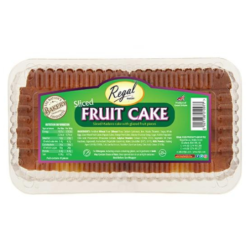 Regal Sliced Fruit Sponge Cake