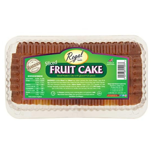 Regal Sliced Fruit Sponge Cake 10 pcs
