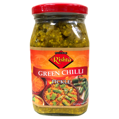 Rishta Green Chilli Pickle 400g