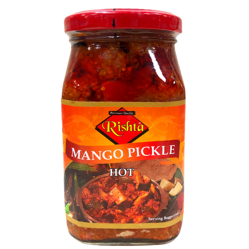 Rishta Hot Mango Pickle 400g