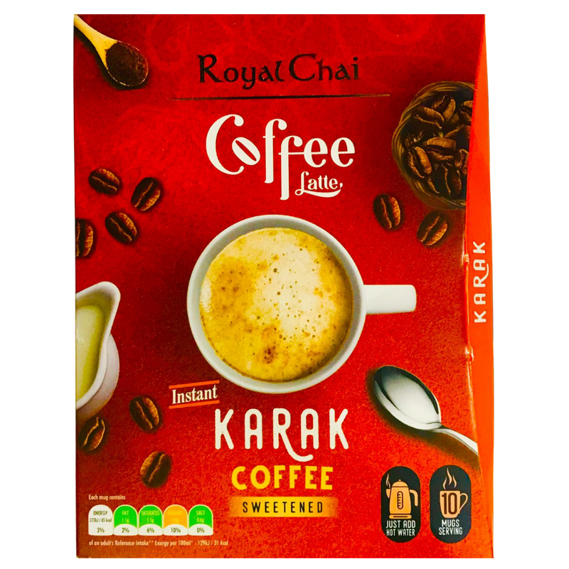 Royal Chai Sweetened Karak Coffee 10 Cups