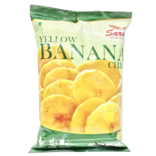 Saras Yellow Banana Chips