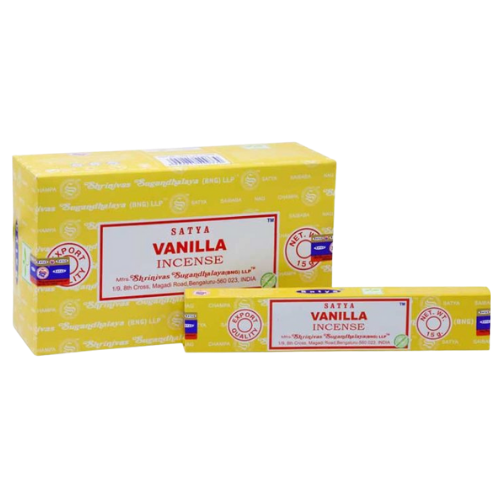 Satya Vanilla Incense Sticks 15g