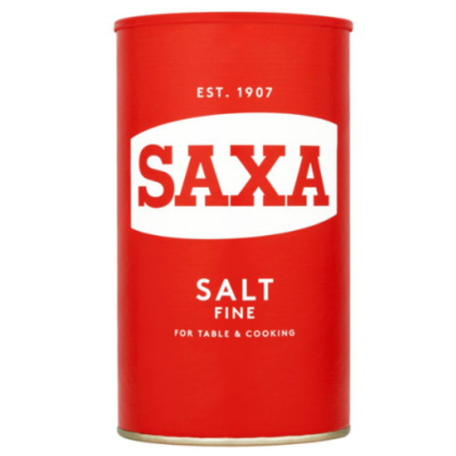 Saxa Fine Salt 750g