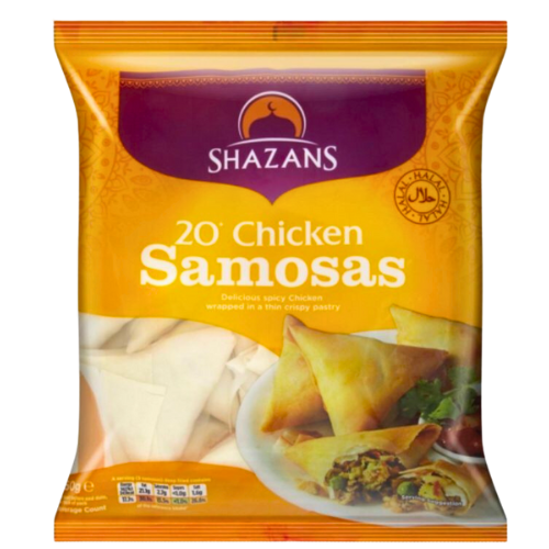 Shazans Frozen Chicken Samosas