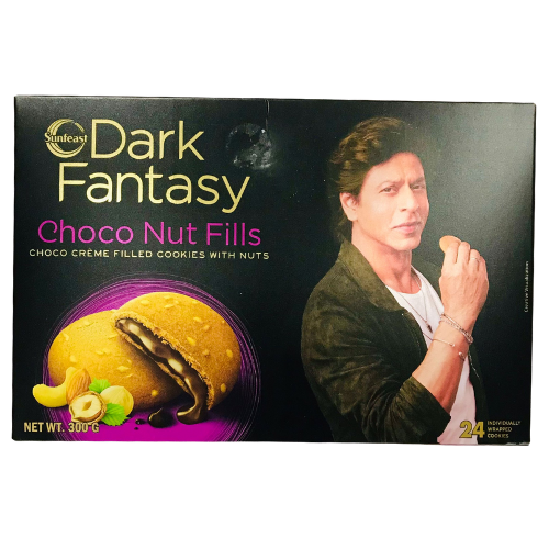 Sunfeast Dark Fantasy Choco Nut Fills Biscuits 300g
