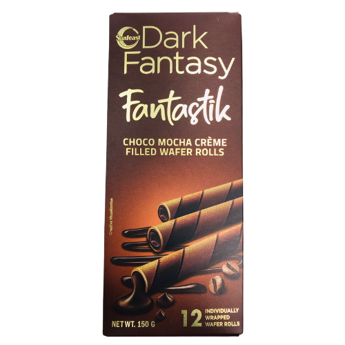 Sunfeast Dark Fantasy Fantastik Choco Mocha Rolls 150g