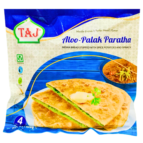 Taj Frozen Aloo Palak Paratha