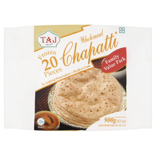 Taj Frozen Wholemeal Chapatti