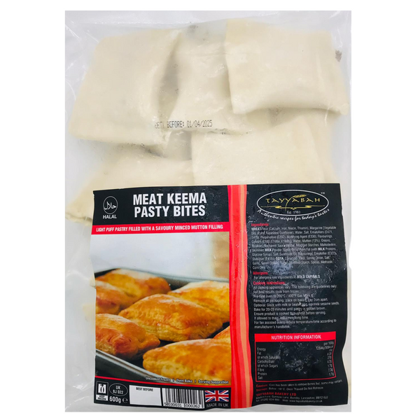 Tayyabah Frozen Meat Keema Pasty Bites 600g