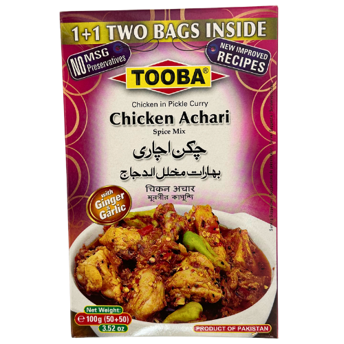Tooba Chicken Achari Spice Mix 100g