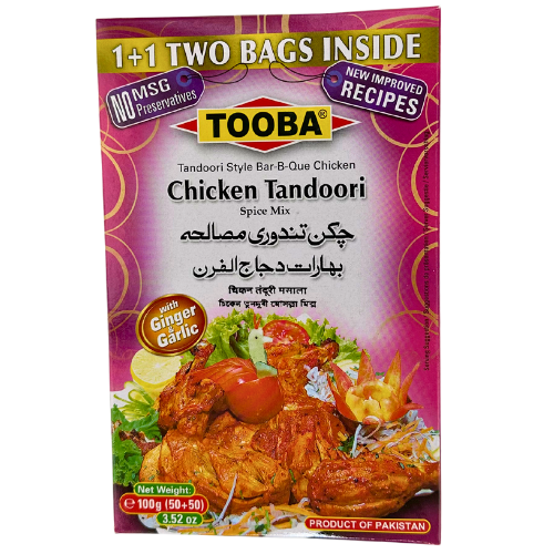 Tooba Tandoori Chicken Masala Mix 100g