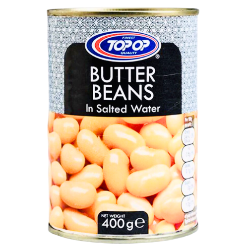 Top Op Canned Butter Beans 400g