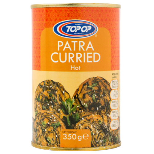 Top Op Canned Hot Curried Patra 350g